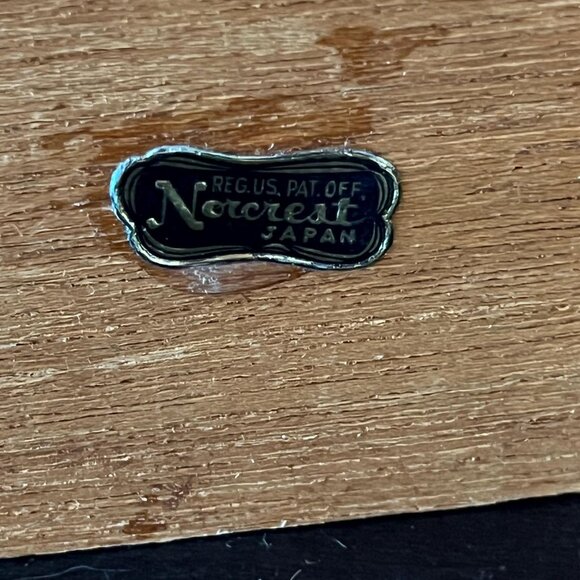 Vintage Norcrest Christmas Nativity Set Hand Painted Paper Maché Wood Structure - Picture 6 of 9